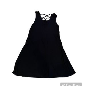 Olivia Rae casual black dress/ coverup